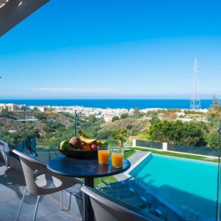 Orama Luxury Villa 4 Bedrooms With Private Pool 헐소니소스 외부 사진