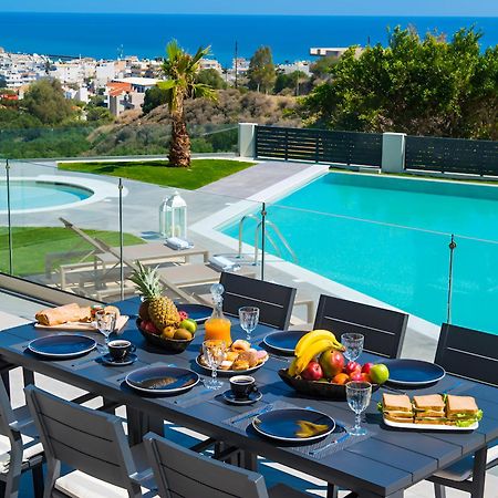 Orama Luxury Villa 4 Bedrooms With Private Pool 헐소니소스 외부 사진