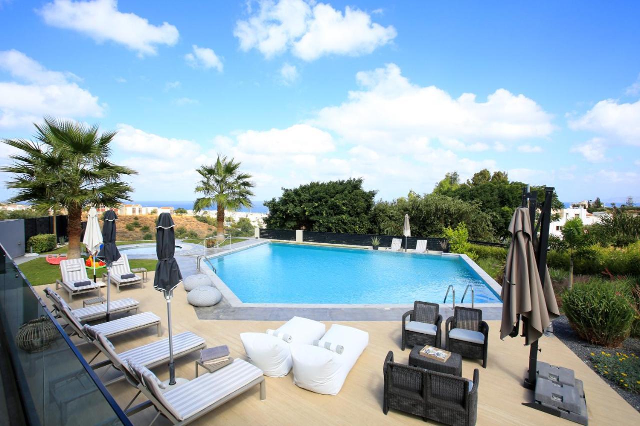 Orama Luxury Villa 4 Bedrooms With Private Pool 헐소니소스 외부 사진