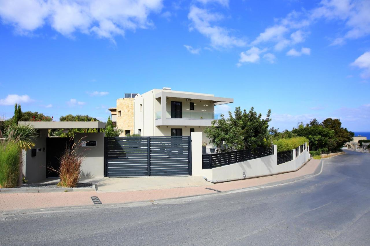 Orama Luxury Villa 4 Bedrooms With Private Pool 헐소니소스 외부 사진