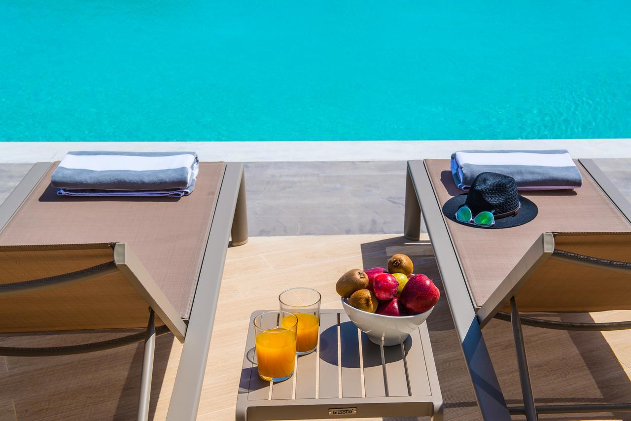 Orama Luxury Villa 4 Bedrooms With Private Pool 헐소니소스 외부 사진